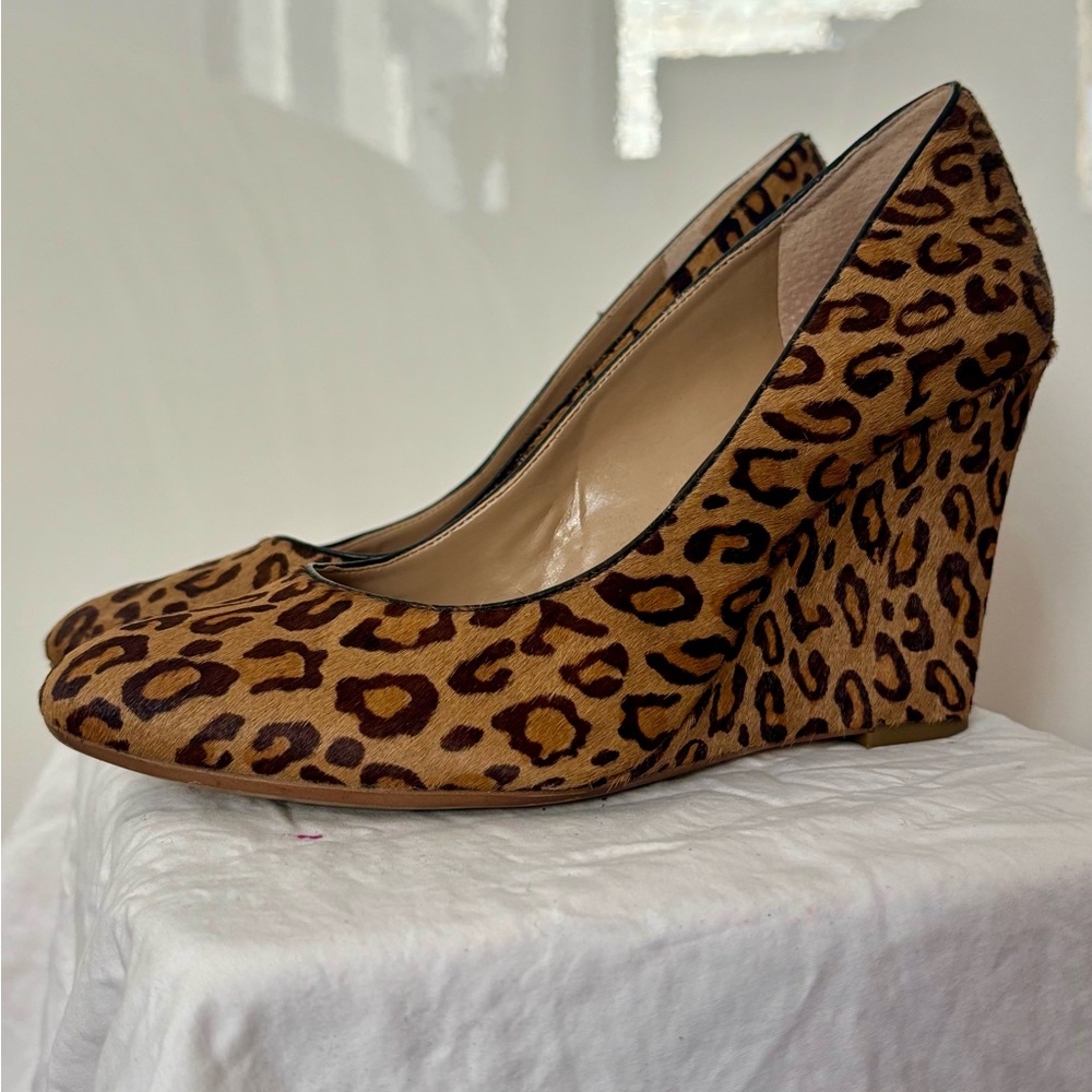 Banana Republic Cheetah Print Wedges